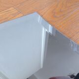 Beveled bluish mirror 58x44cm