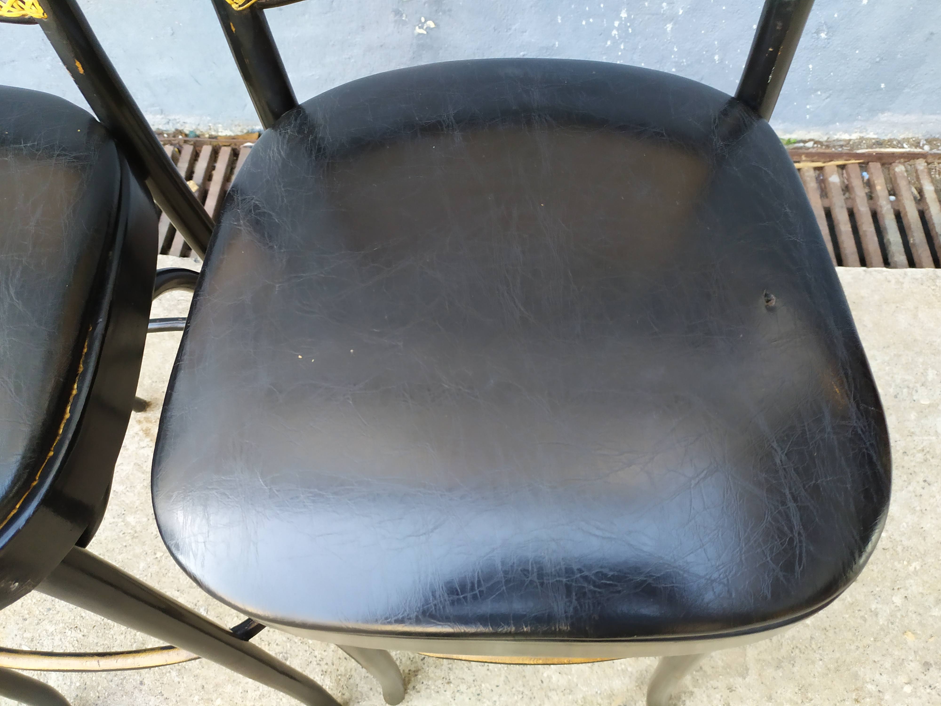 Pair of bistro bar stools