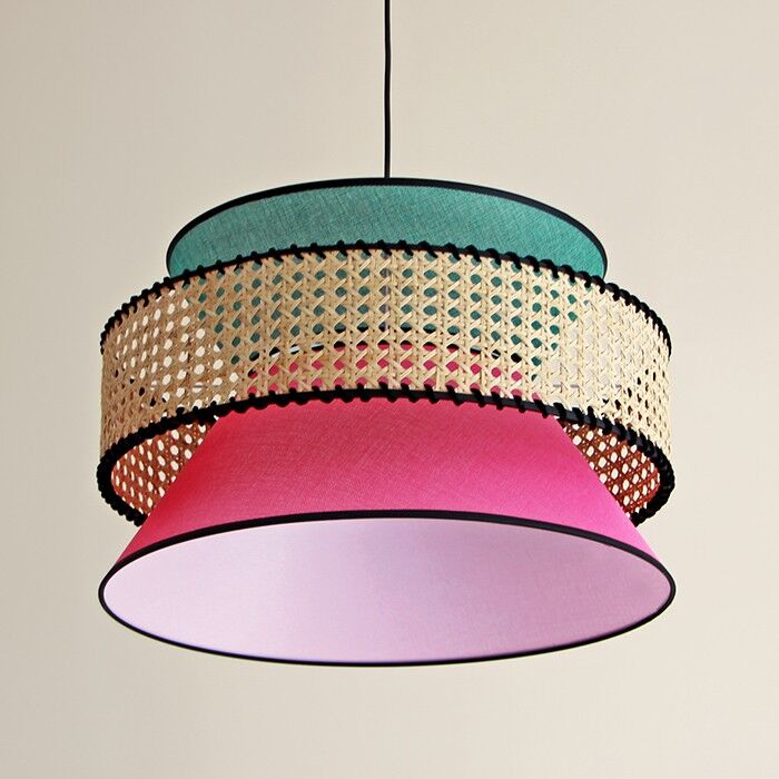 Pink & green macaron light