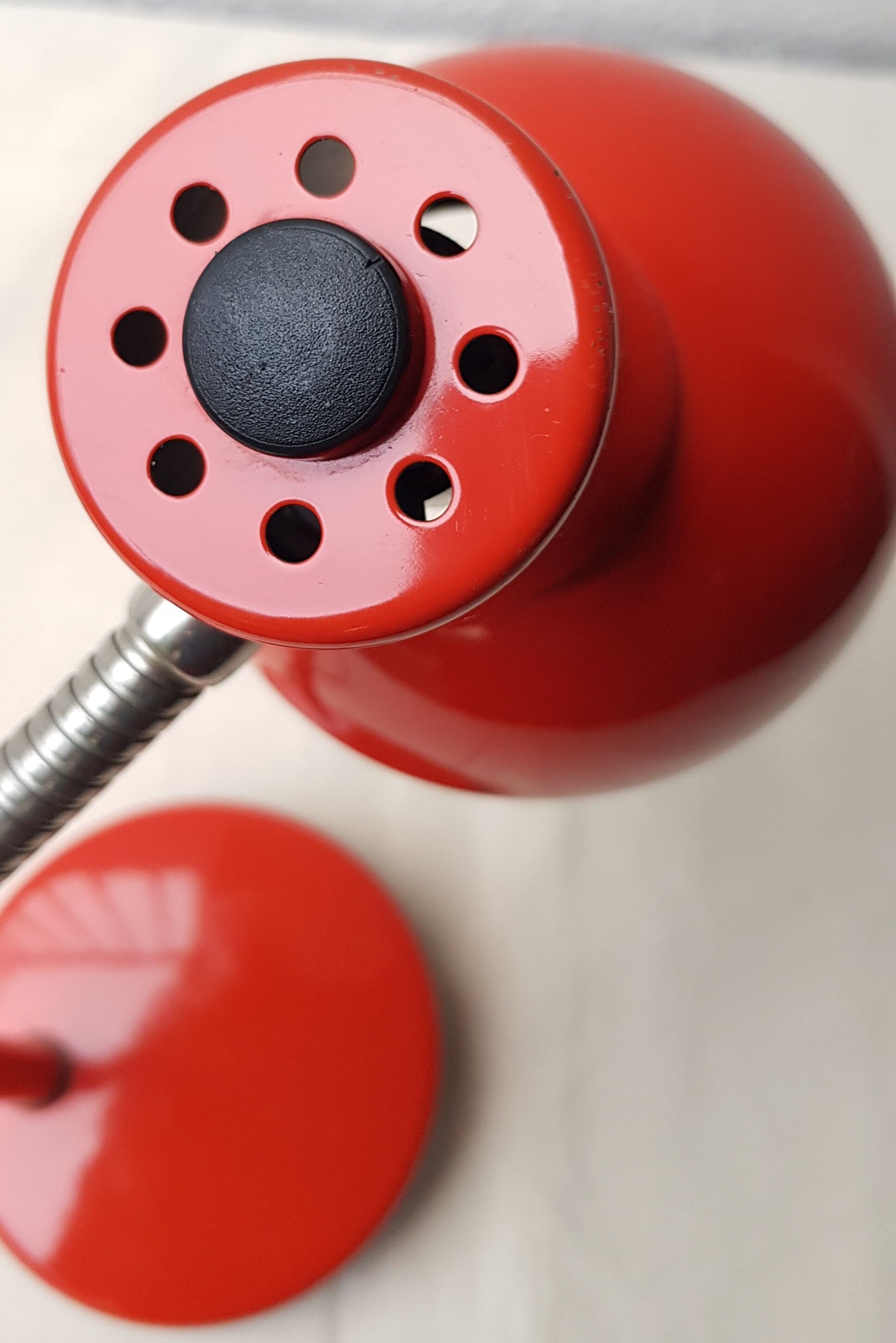 70's orange desk lamp