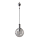 Glass ball pendant light by See Delmas, France circa 1970