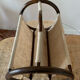 Vintage rattan magazine holder