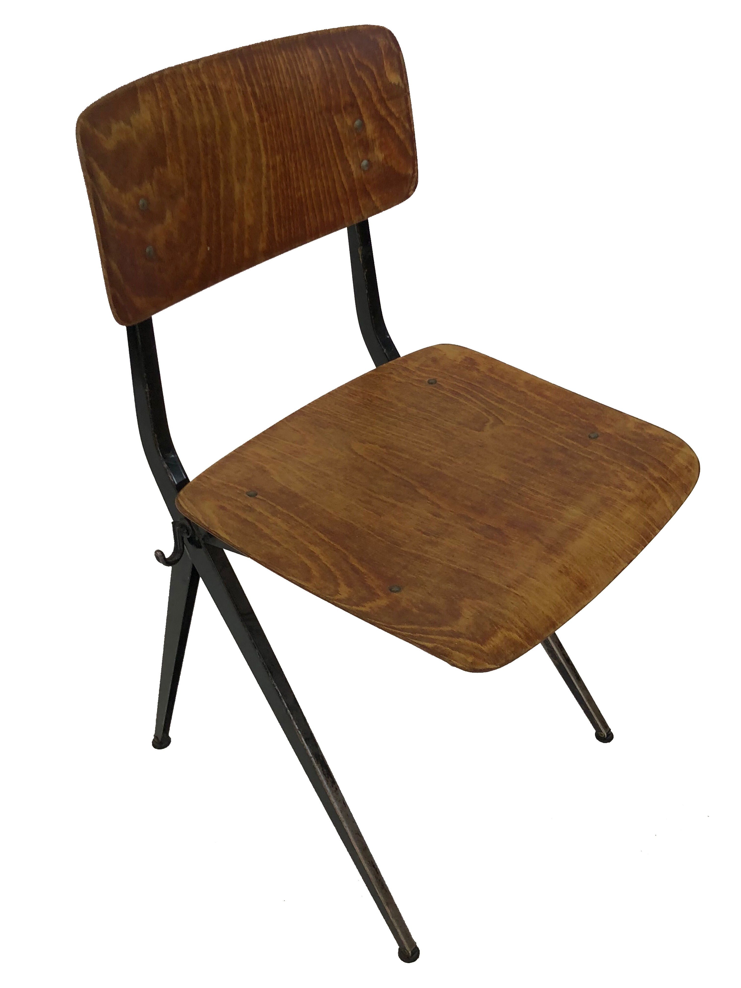 Ensemble de 4 chaises Spin Chair 102 Ynske Kooistra pour Marko Holland, Pays-Bas des années 60