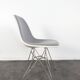 Vitra Eames DSR chair with grey upholstery