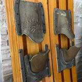 Wooden water ski pair