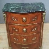 Louis XIV style marquetry chest of drawers