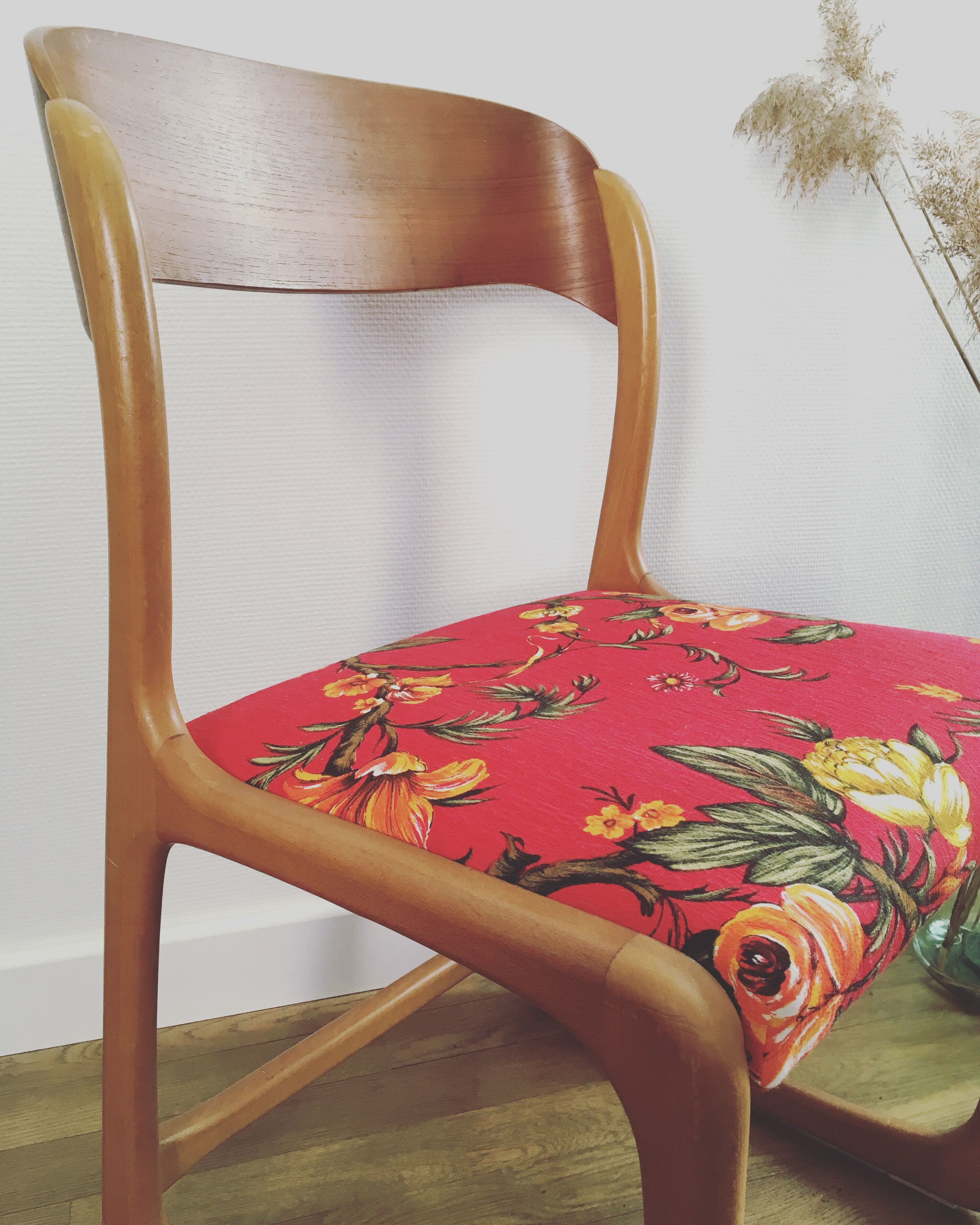 Gorgeous renovated Baumann sled Chair