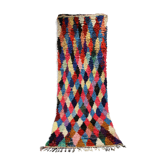 Berbere Boucherouite Carpet - 320-105 - Harlequin Patterns