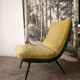 Heater, 60 year old synthetic fur chair