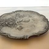 Empty pocket pewter art nouveau style