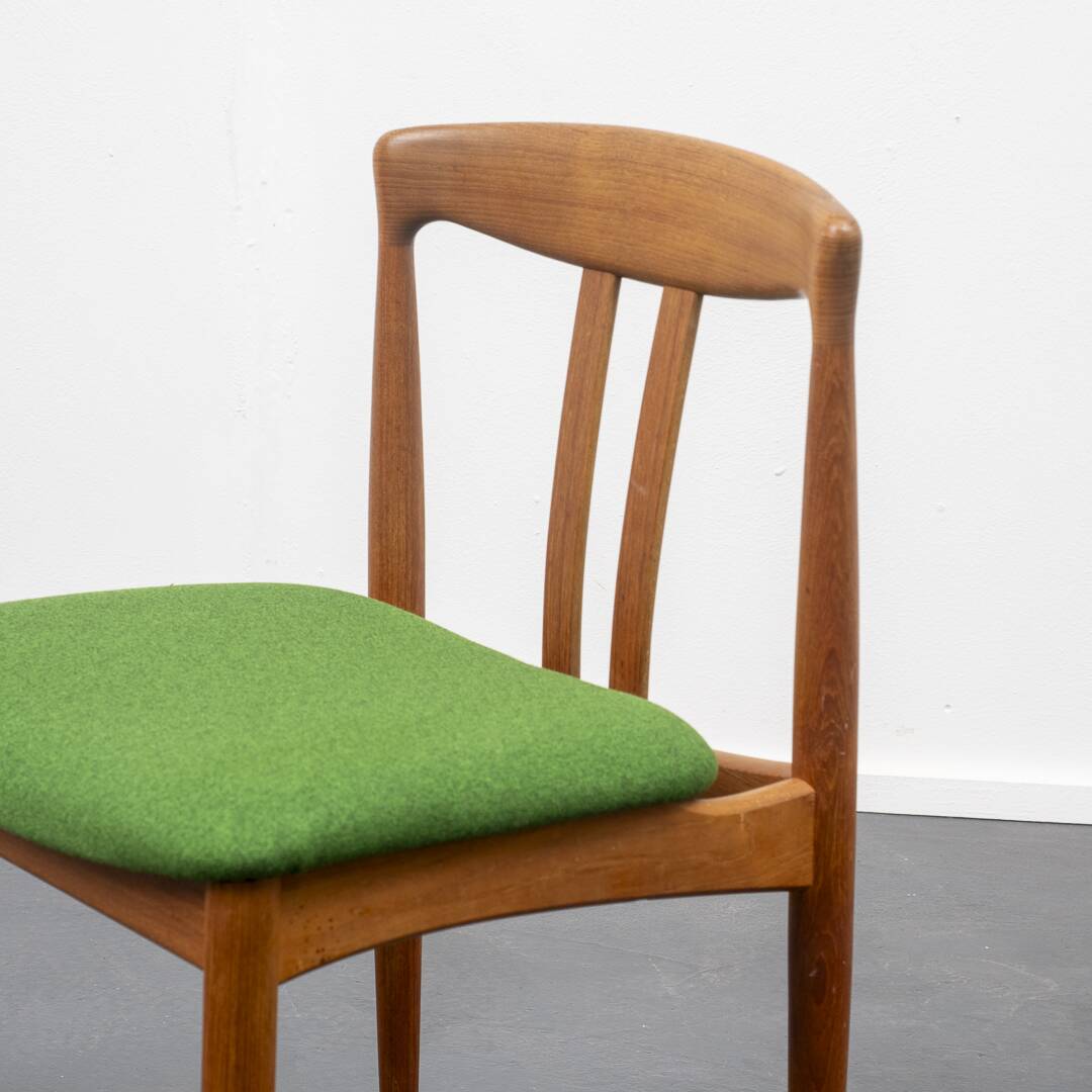 Danish Bramin chair, teak, refurbished