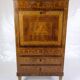 Secretary Empire Style Hand Polished Mahogany With Intarsia From 1820s