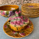 Dessert service Sarreguemines