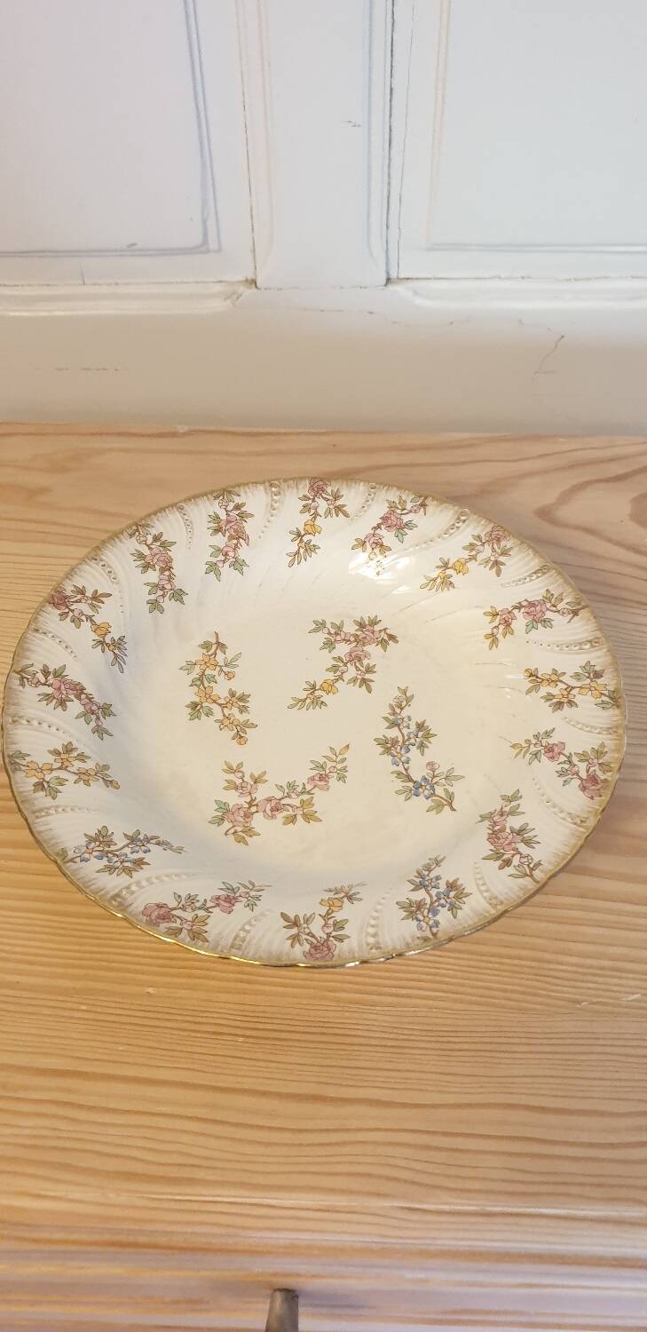 Four Louis XV plates from Sarreguemines
