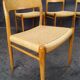 4 chairs by Niels Otto Moller, model 75 for J.L. Mollers Mobelfabrik