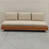Elm sofa Maison Regain, 60's