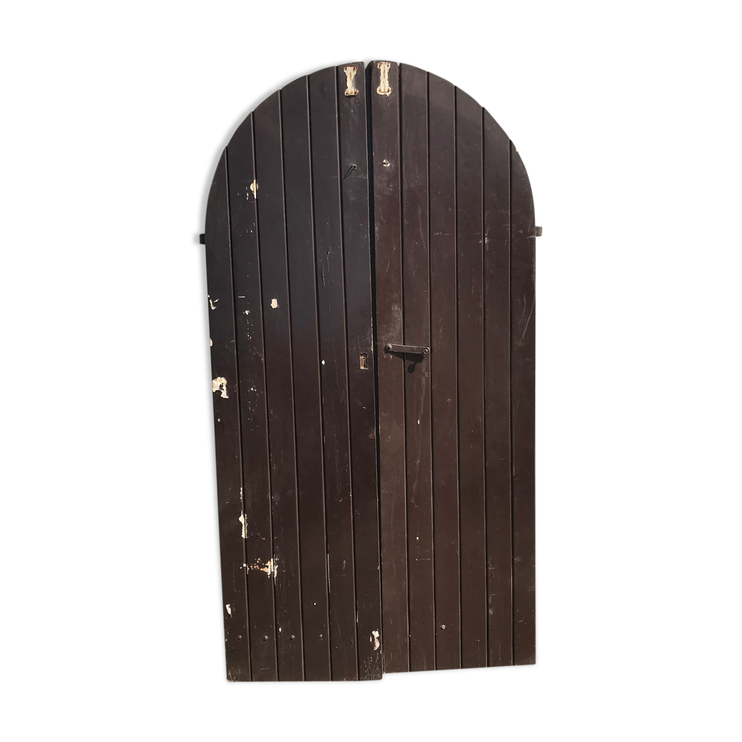 Pair of old shutters
