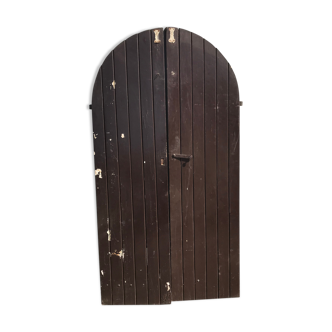 Pair of old shutters
