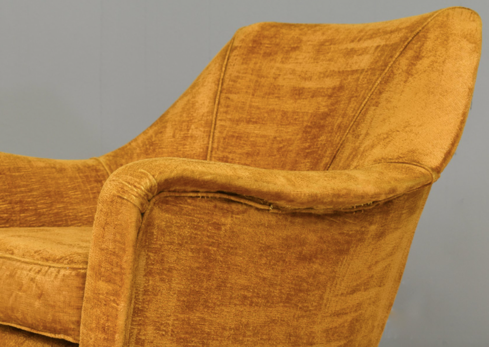 Set of 2 armchairs Italy 1950