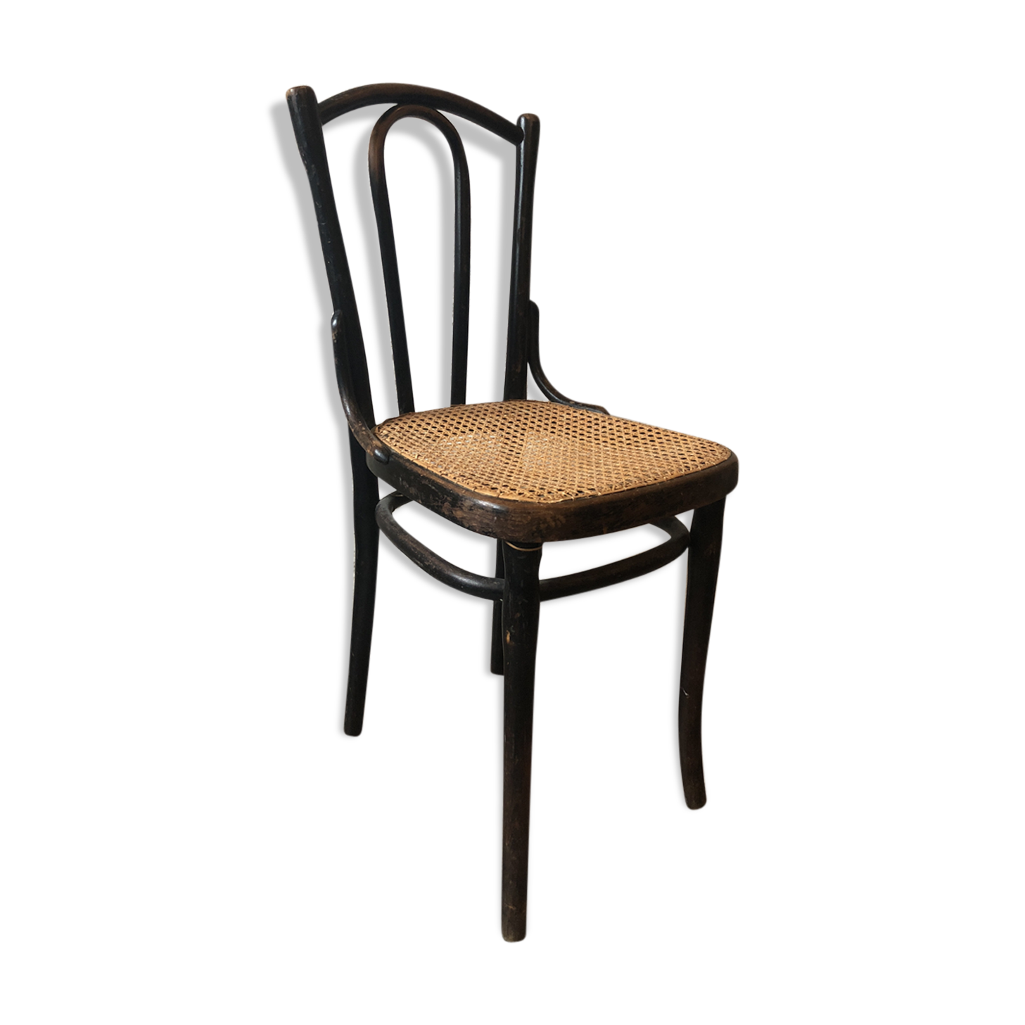 Thonet cane bistro chair