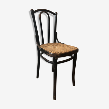 Thonet cane bistro chair