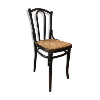 Thonet cane bistro chair