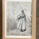 Photographie originale de Suraj N. Sharma : jeune femme et amphore