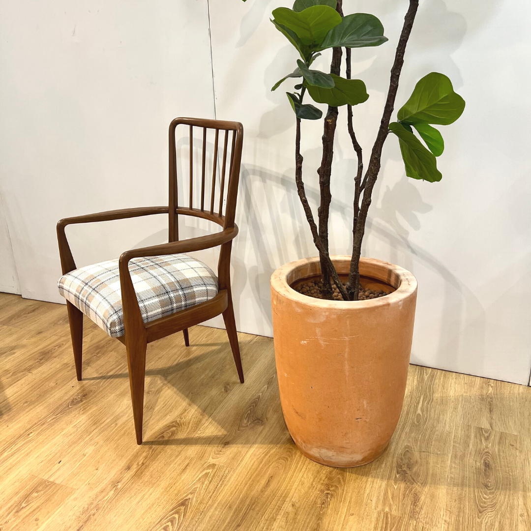 Pair of teak armchairs 60s