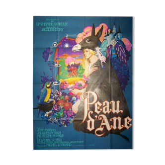 sublime original poster of 1970 Donkey skin 120x160 cm Jacques Demy Jim Léon
