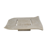 Coffee table in travertin 1980