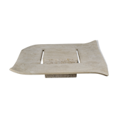 Coffee table in travertin 1980