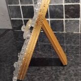 Vintage tabletop mirror, venetian murano glass