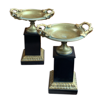 Pair of bougeoirs