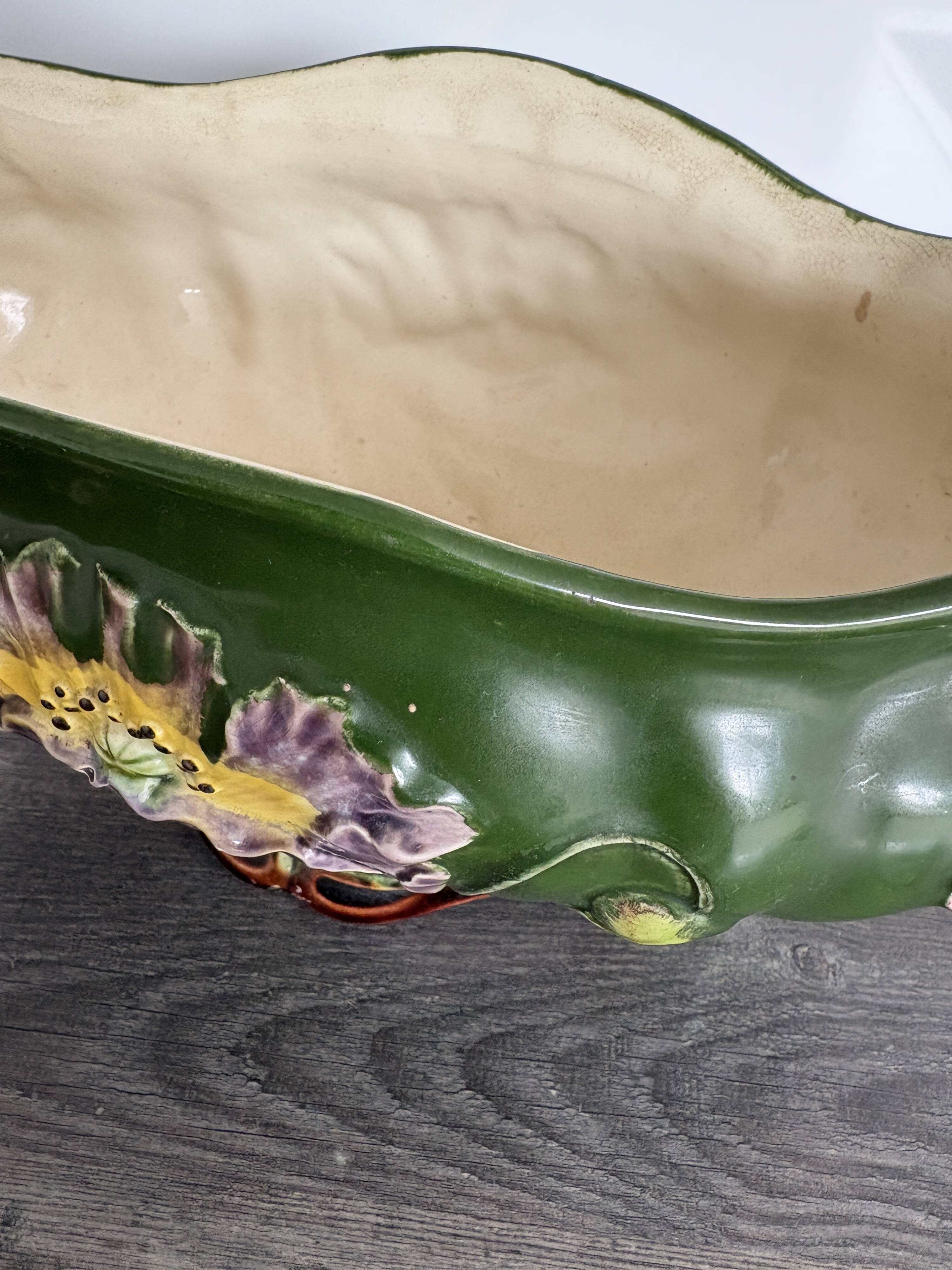 Large antique planter De Bruyne Frères 1900