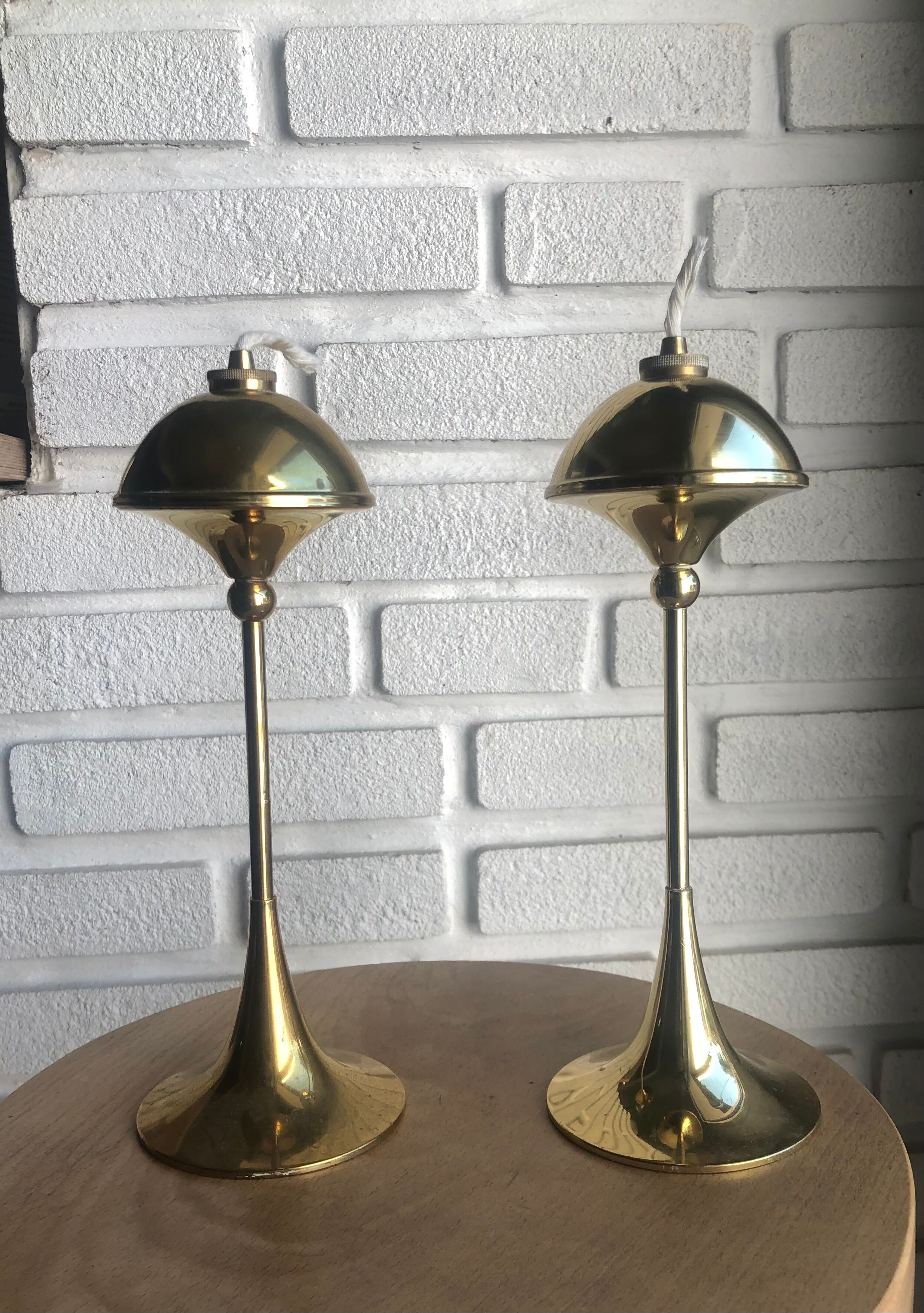 Oil lamps Denmark 1960