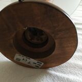 Frosted glass mushroom lamp