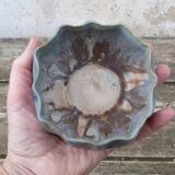 Coupelle flamed Art Deco by Gilbert Méténier Gannat ceramic art