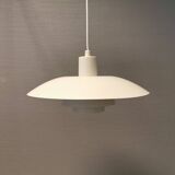 Beautiful older PH 4/3 hanging lamp in white