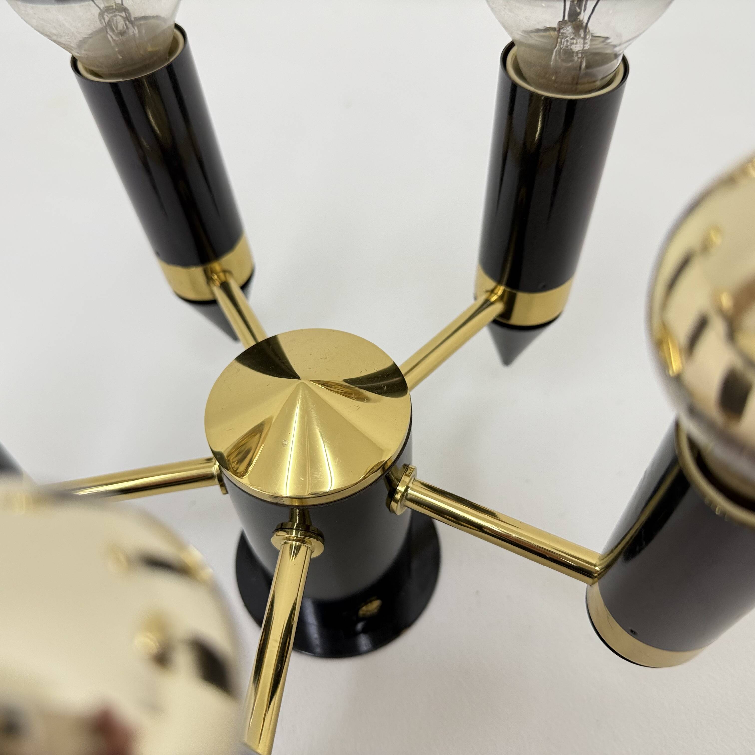 Plafonnier vintage Schmitz leuchten, Allemagne 1970