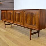 Vintage 1960s Scandinavian Sideboard in Rio Rosewood