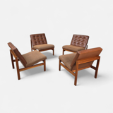 Ole Gjerløv Knudsen France & Søn modular sofa Danish 60's chairs