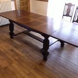 Oak dining room table