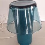 Blue mushroom lamp model Gavik ikea