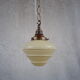 Beehive pendant with chain hanging lamp 1930/40