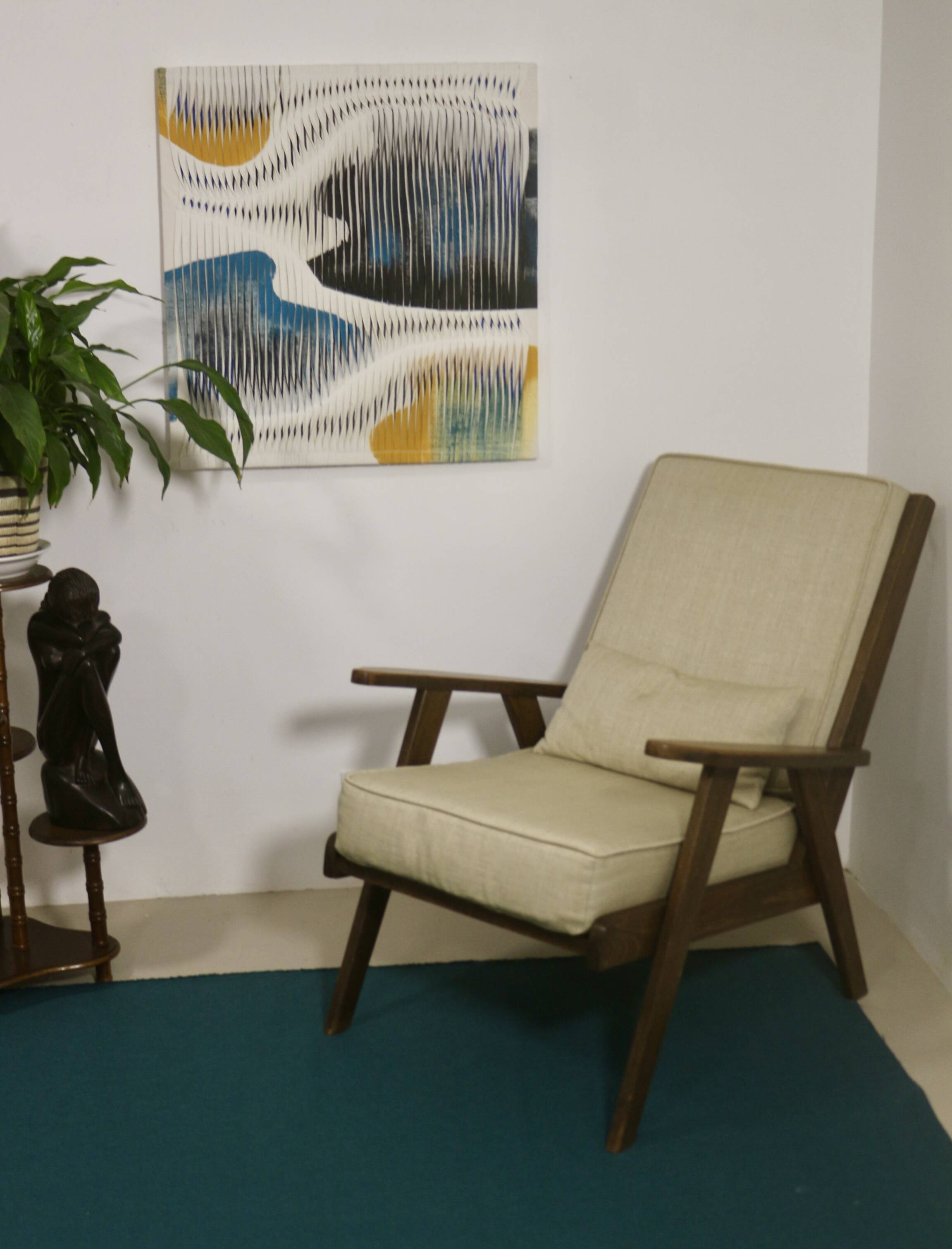 Fauteuil période reconstruction 1950