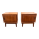 Mid-Century bedside table in Scandinavian teak style