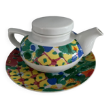 Teapot and its plate