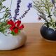 Black ceramic vase from Denmark