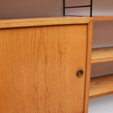 1960s String wall unit in ash, NIsse Strinning