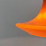 Mid-century glass tulip pendant by Peill & Putzler, 1960s